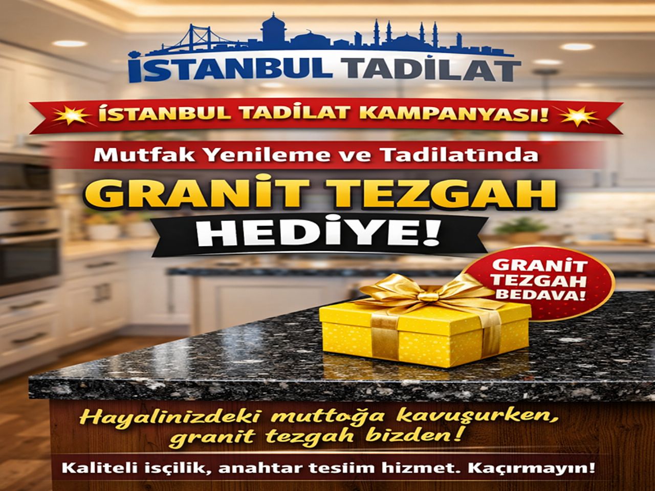 Mutfak Tadilat Firması İstanbul