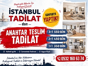 Anahtar Teslim Tadilat İstanbul